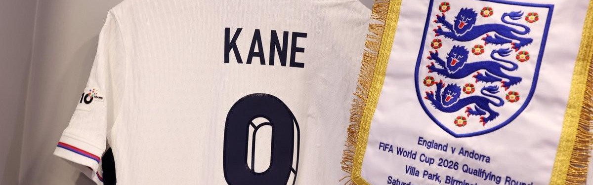 108场追平博比-穆尔，凯恩升至英格兰队史出场榜第五